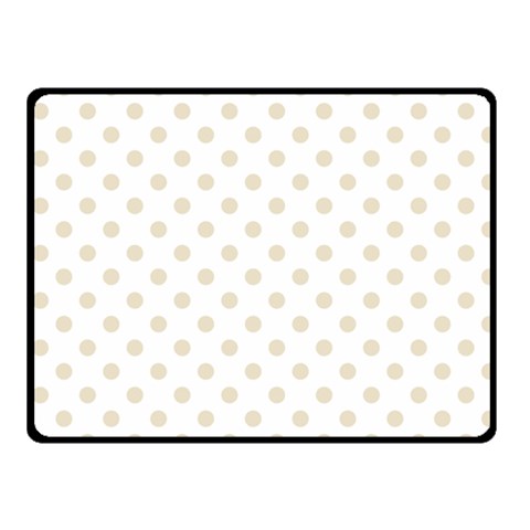 Polka Dots 50 x40  Blanket Front
