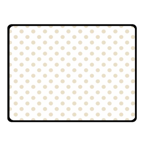 Polka Dots 45 x34  Blanket Front