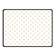Polka Dots 45 x34  Blanket Back