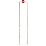 Polka Dots - Pearl Brown on White Large Book Mark