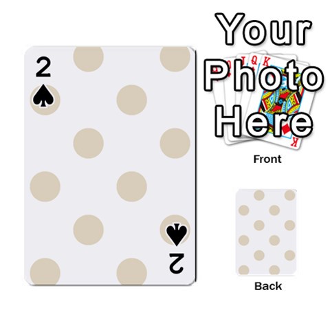 Polka Dots Front - Spade2