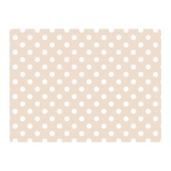 Polka Dots 35 x27  Blanket Back
