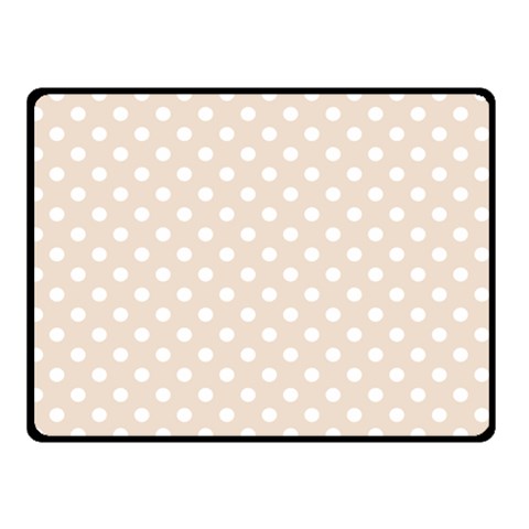 Polka Dots 45 x34  Blanket Front