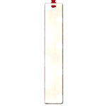 Polka Dots - White on Almond Brown Large Book Mark