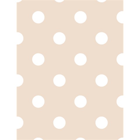 Polka Dots 4.125 x5.5  Memopad