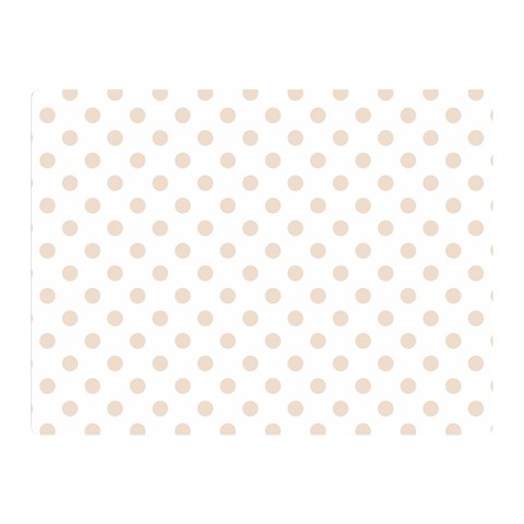 Polka Dots 35 x27  Blanket Front