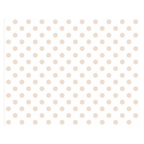 Polka Dots 60 x50  Blanket Front