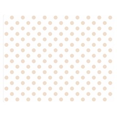 Polka Dots 60 x50  Blanket Back