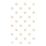 Polka Dots - Almond Brown on White Memory Card Reader (Rectangular)