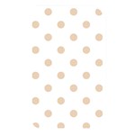 Polka Dots - Pastel Brown on White Memory Card Reader (Rectangular)