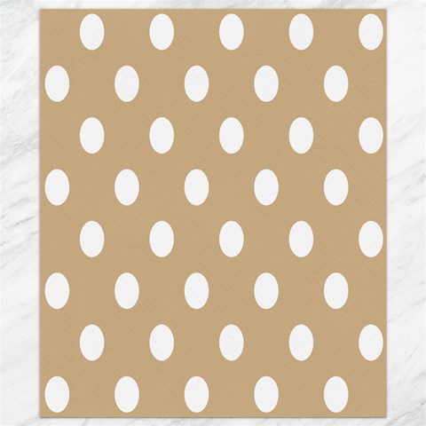 Polka Dots 8.15 x9.66  Canvas - 1