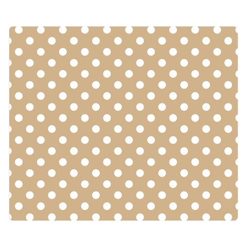 Polka Dots 50 x40  Blanket Front