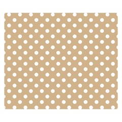Polka Dots 50 x40  Blanket Back