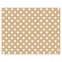 Polka Dots 60 x50  Blanket Back