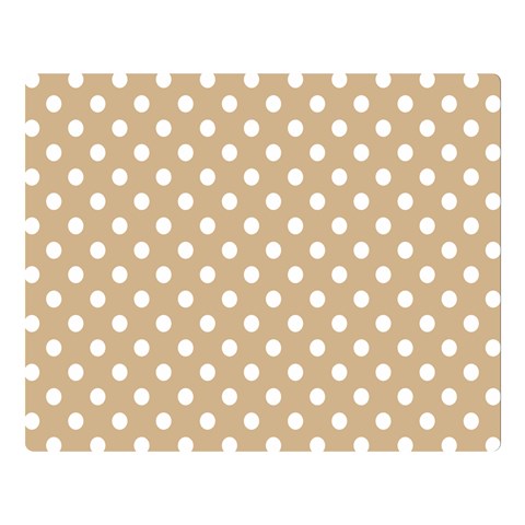 Polka Dots 80 x60  Blanket Front