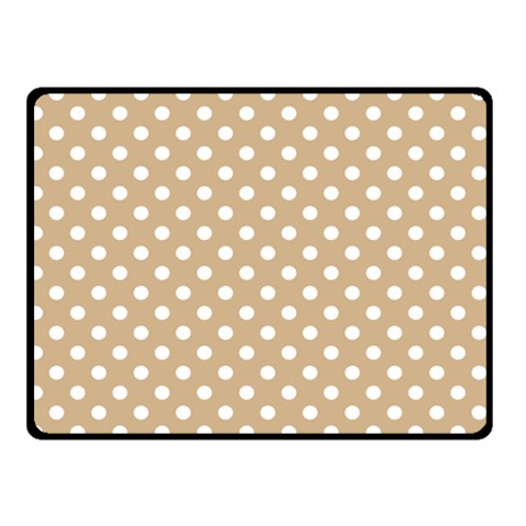 Polka Dots 45 x34  Blanket Back