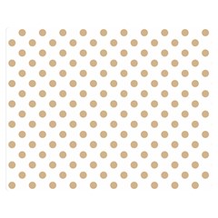 Polka Dots 60 x50  Blanket Back