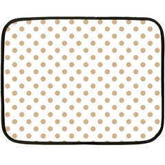 Polka Dots 35 x27  Blanket Back