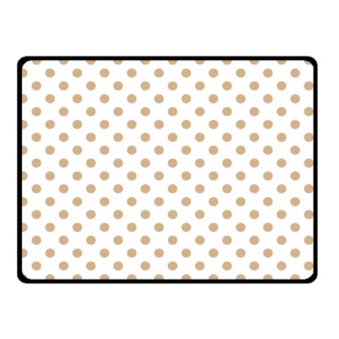 Polka Dots 45 x34  Blanket Front