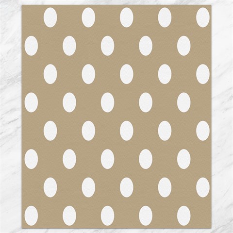 Polka Dots 8.15 x9.66  Canvas - 1