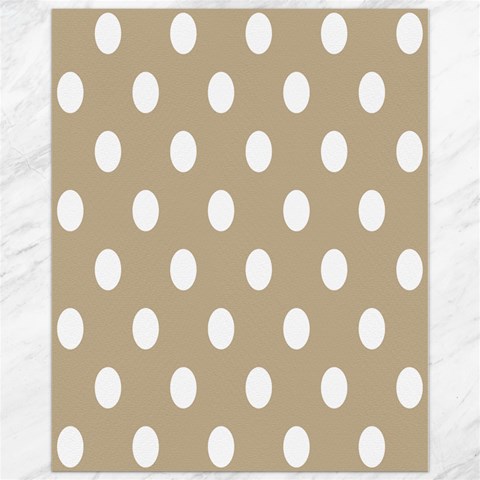 Polka Dots 10.95 x13.48  Canvas - 1