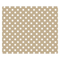 Polka Dots 50 x40  Blanket Back