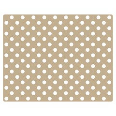 Polka Dots 60 x50  Blanket Back
