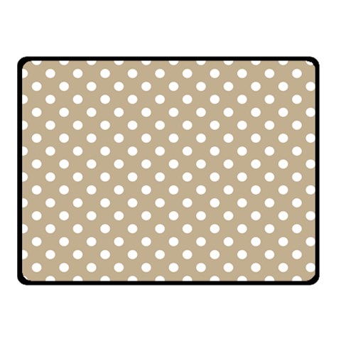Polka Dots 45 x34  Blanket Back