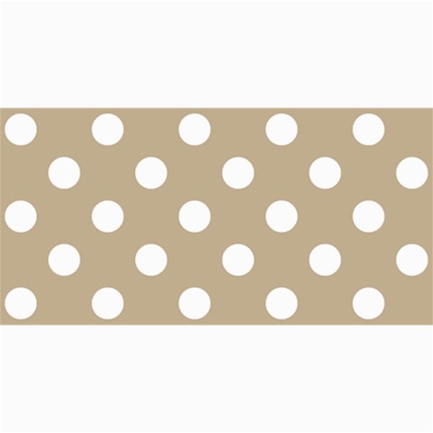 Polka Dots 8 x4  Photo Card - 8