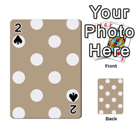 Polka Dots Front - Spade2