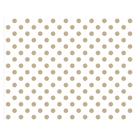 Polka Dots 60 x50  Blanket Front