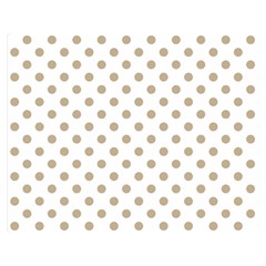 Polka Dots 60 x50  Blanket Back