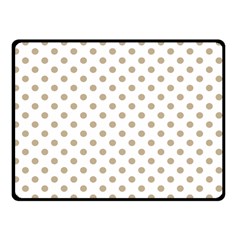Polka Dots 45 x34  Blanket Back