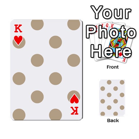 King Polka Dots Front - HeartK