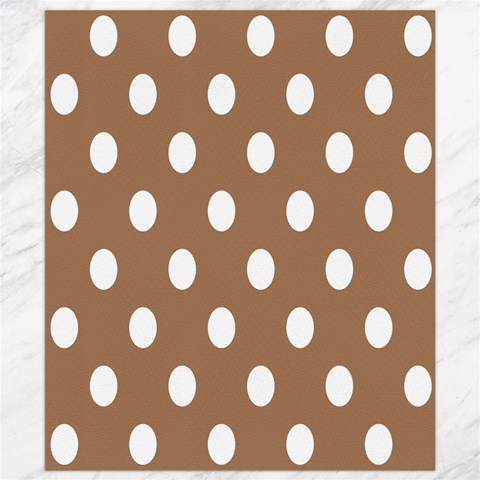 Polka Dots 8.15 x9.66  Canvas - 1