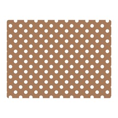Polka Dots 35 x27  Blanket Back