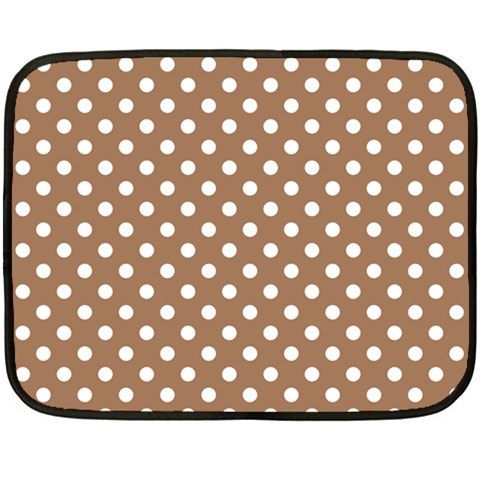 Polka Dots 35 x27  Blanket Front