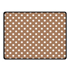 Polka Dots 45 x34  Blanket Back