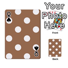 Queen Polka Dots Front - SpadeQ