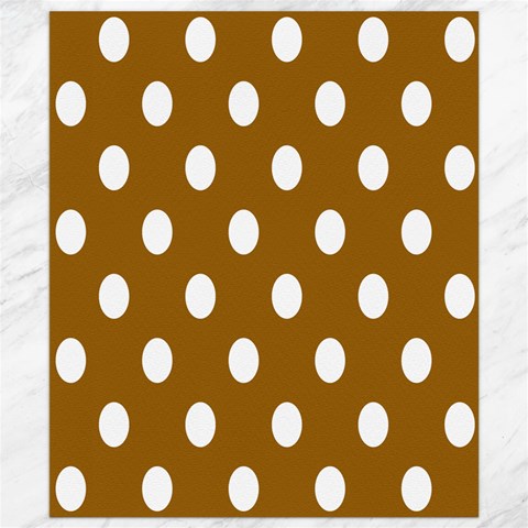 Polka Dots 8.15 x9.66  Canvas - 1