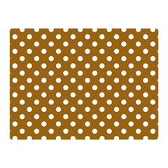 Polka Dots 35 x27  Blanket Back