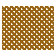 Polka Dots 50 x40  Blanket Back