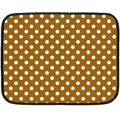 Polka Dots 35 x27  Blanket Front
