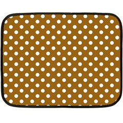 Polka Dots 35 x27  Blanket Back