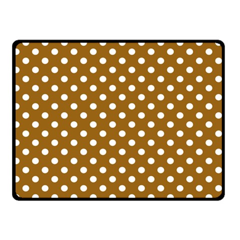 Polka Dots 45 x34  Blanket Front