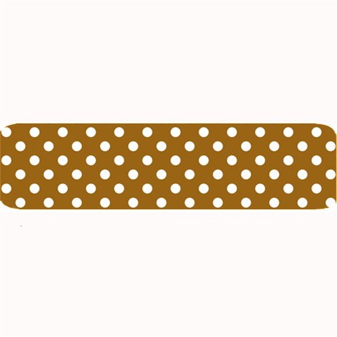 Polka Dots 32 x8.5  Bar Mat
