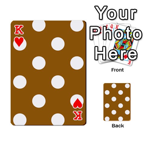 King Polka Dots Front - HeartK