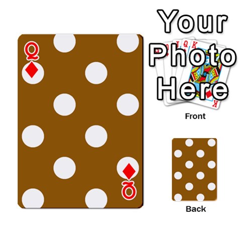 Queen Polka Dots Front - DiamondQ