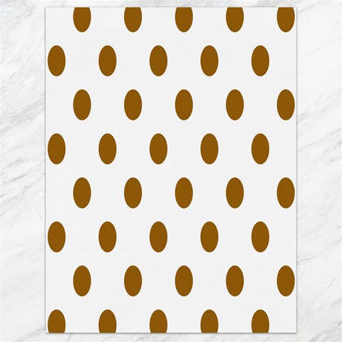 Polka Dots 17.8 x23.08  Canvas - 1