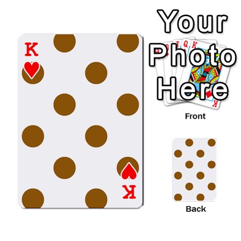 King Polka Dots Front - HeartK